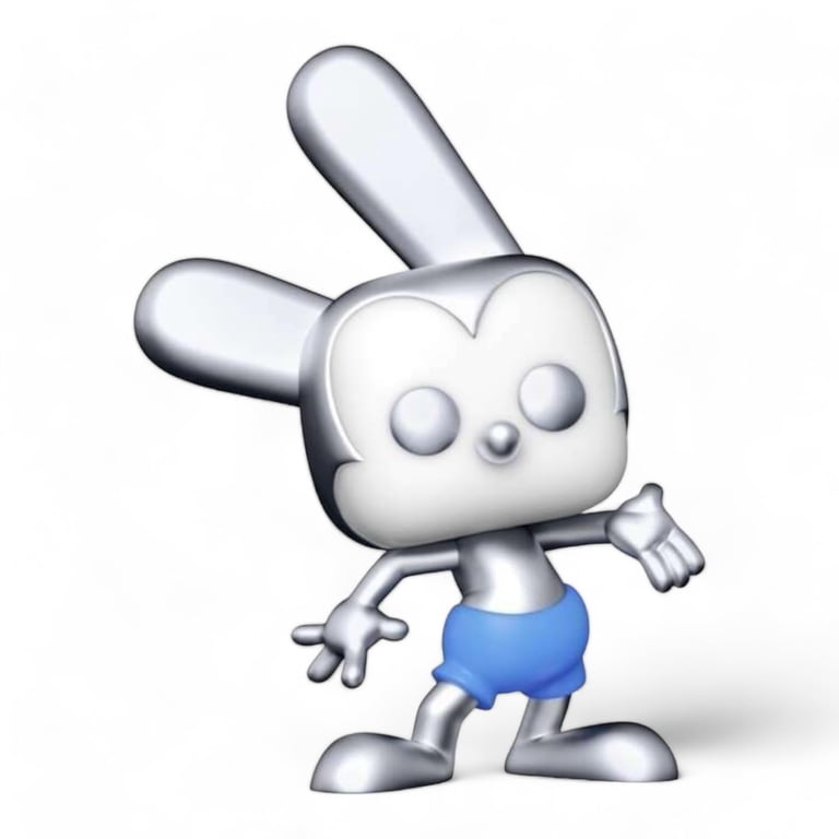 Funko Pop! Oswald the Lucky Rabbit (Platinum) Disney Park