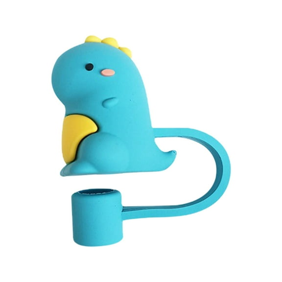 Deeceymbur Silicone Straw Cover Cap Cup toppers for Straw 1PC Straw Tips Drinking Cap Proto Plugs Cover Creative Cup Accessories 6-8mm Straw Sealing tools