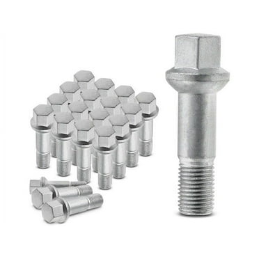 Wheel Stud Set 20 - Compatible with 2010 - 2015 Mercedes-Benz GLK350 2011 2012 2013 2014