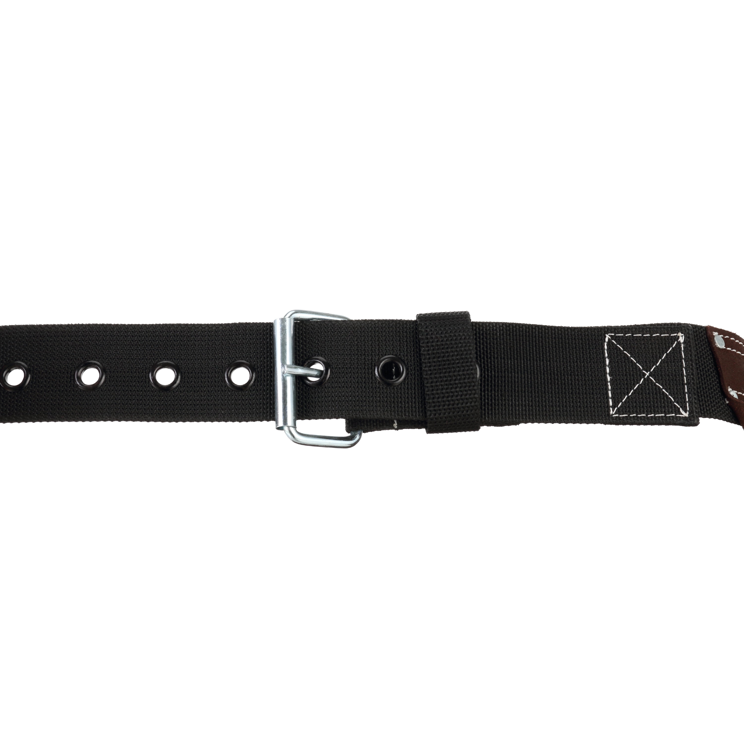 Hyper Tough 11-Pocket Double-Stitched Suede Brown Leather Tool Belt