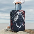 thumbnail image 7 of Gukieu Bulldog with Forest Flag Print Suitcase Protective Cover, Elastic Zipper Buckle Suitcase Protective Cover, Suitable for Travel, Business Trip-Medium, 7 of 7