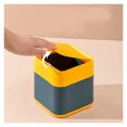 thumbnail image 2 of Small Waste Bins Desktop Garbage Basket Home Office Table Mini Trash Can with Lid Garbage Bin Household Sundries Barrel Box, 2 of 5