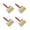 120, variant on 4 Pack Wall and Deck Stain Brushes with Ferrules Convenient Accessory for Solvent Base Paints Finishes Use