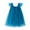b-Blue, variant on PINQI Baby Girl Tutu Dress Toddler Girls Sleeveless Snowflake Paillette Princess Dress Dance Princess Dresses Summer Cute Clothes(a-Blue,2-3 Years)