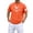 Orange, variant on IWRICH A Tiny Bit Irish Irish Men's T-Shirt Short Sleeve St. Patrick's Day Tees Yellow XL