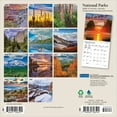 thumbnail image 2 of National Parks | 2026 7x14" (Hanging) Monthly Mini Wall Calendar | Plato, 2 of 9