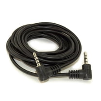 3ft Metal Shell 3.5mm 4 Conductor TRRS/3 Band + Mic or Video M/M Cable ...