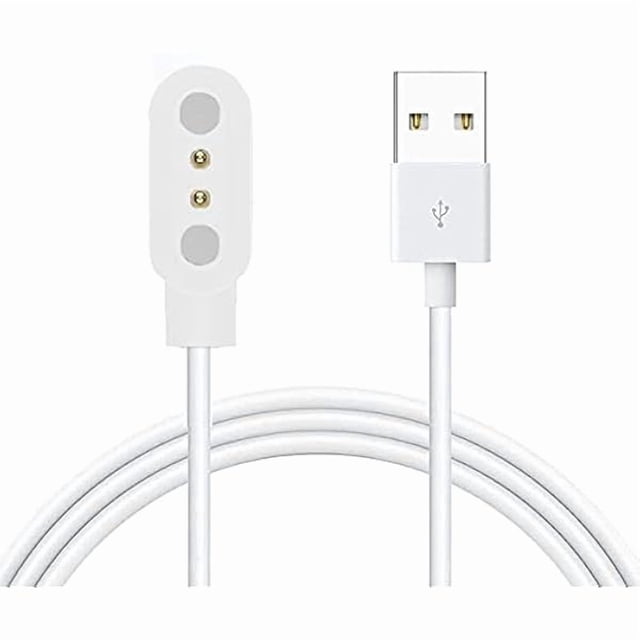 ccwmincc Compatible with Onaneag Smart Watch Charger, Magnetic Replacement Charger Compatible with Yistao X6, Compatible for Onaneag P110 Smart Watch (White, for Onaneag P110)
