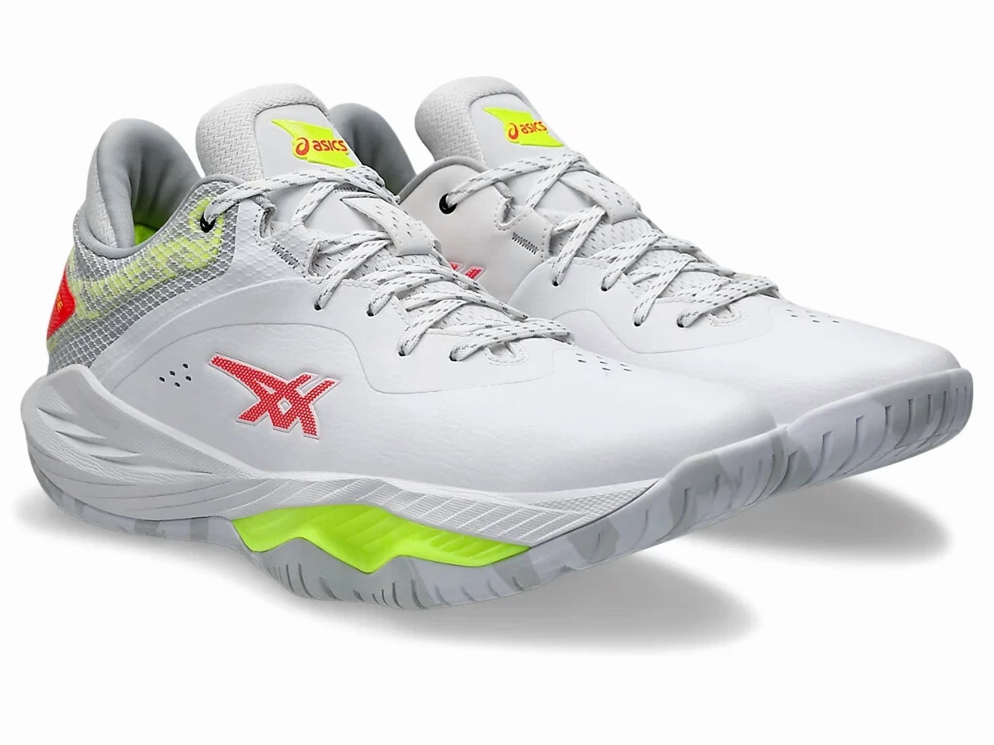 asics バッシュ25.5cm NOVA SURGE LOW 1061A043 ASICS NOVA SURGE LOW 1061A043 103 White Sunrise Red Basketball
