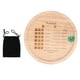 thumbnail image 2 of Farkle Dice Tray Deluxe Set, Mejora Las Habilidades Matemáticas Bandeja De Juego De Dados Clásica De Con Accesorios, Para Noches De Juegos Familiares, De Pino, 2 of 7