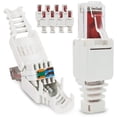 thumbnail image 2 of 20 conectores de red RJ45 CAT6 LAN UTP sin herramientas, cable de instalación Cat5 Cat7, cable de conexión, 2 of 8