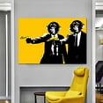 thumbnail image 5 of Wall Art Painting on Canvas Funny Monkey Banana Gun Wall Decor Novel Monkey Painting For Livingroom Bedroom Decoration Framed Painting Ready to Hang, 5 of 7