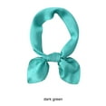 thumbnail image 3 of Bufanda de pelo Sonducket versátil para mujer accesorio simple bufandas para el cuello verde oscuro 70*70CM, 3 of 6
