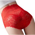 thumbnail image 2 of Fewfanhot Women's Solid Color Ice Silk Underwear Lingerie Panties - High Waisted Soft and Comfortable Panties for Everyday Wear, 2 of 5