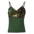 thumbnail image 2 of Rothco Womens 2-Tone Tank Top w/ Buckle - Woodland Camo, X-Small, 2 of 2