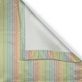 thumbnail image 4 of Ambesonne Rainbow Valance Pack of 2, Colorful Dots Spectrum, 42"X18", Multicolor, 4 of 5
