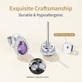 thumbnail image 6 of FindChic Teardrop Earrings for Women, Hypoallergenic June Birthstone Stud Earrings with 925 Sterling Silver Posts & Push Backs Birthday Mothers Day Jewelry Gifts for Mom/Her, 6 of 8