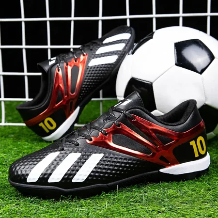 

GEDER-S2 Youth Turf Soccer Shoes Football Cleats Anti Slip Breathable Lightweight TF Soccer Cleats For Training Competition