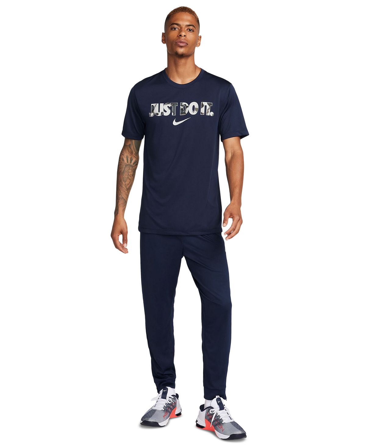 Nike Training Men's Tapered Joggers Blue photo 4