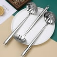thumbnail image 2 of Raindrops Stainless Steel Kitchen Ladle and Oil Strainer for Healthy Cooking and Easy Oil Separation, 2 of 6