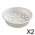 thumbnail image 1 of 2 Rejillas Para Cocinar Al , Fáciles De Limpiar, Para Cocinar Al , De 17,5 Cm, 1 of 8