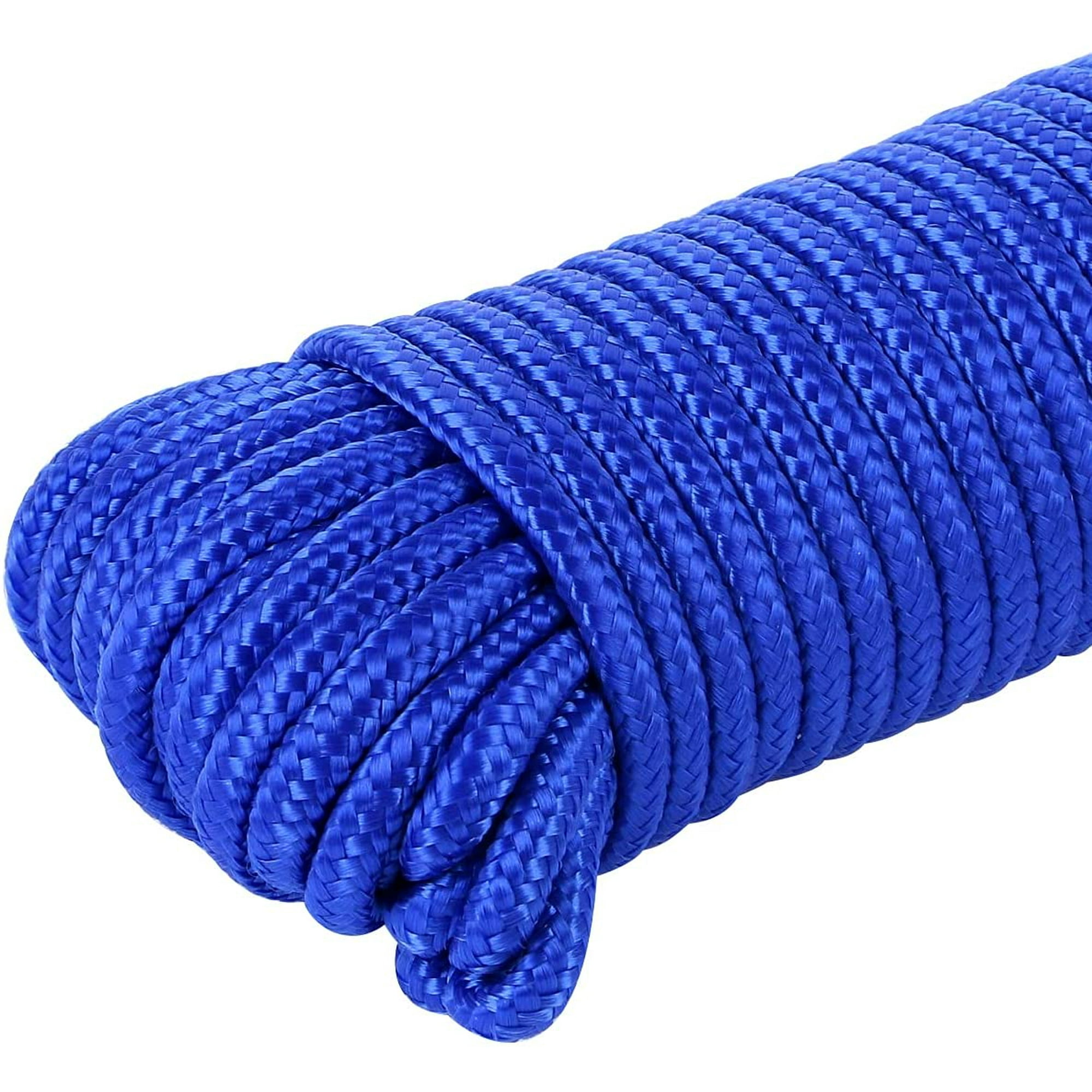 Aazon.co: PerkHoy 150 Ft 1/4 Inch (7) Polyester Rope (Nylon - Like