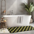 thumbnail image 2 of Yellow Lemon Fruits Black Pattern Kitchen Rug Mat,Kitchen Runner Rugs Non Skid Washable,Decorative Kitchen Floor Mats for Kitchen,Sink,Laundry,17"x47.2", 2 of 7
