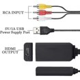 thumbnail image 2 of Hdmi To Rca Cable Hdmi To Rca Converter Av 3rca Cvbs, 2 of 2