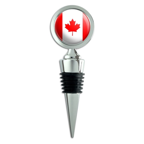 Canada National Country Flag Wine Bottle Stopper