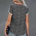 thumbnail image 2 of Top de mujer YLSHRF Blusa Suelta de Verano 100% fibra de Poliéster, 2 of 6