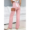 thumbnail image 2 of Women's Wide Leg Jeans High Waisted Stretchy Straight Leg Jeans Loose Trendy Denim Pants with Pocket, 2 of 9