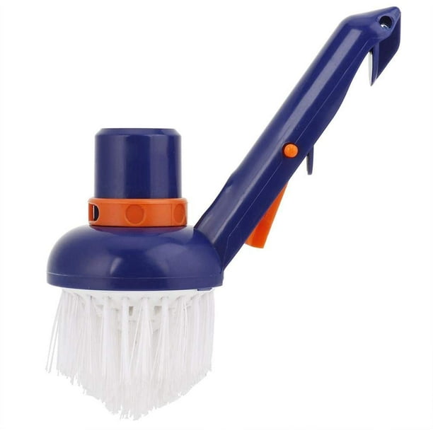 Pool Vacuum Brush, Swimming Pool Step Corner Vacuum Brush Spas Hot Tubs