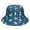 Dark Blue Christmas Dog and Snowman, variant on Christmas Gingerbread Man Pine Tree Bucket Hat, Fishing Hiking Cap with Wide Brim & Breathable Fabric, Lightweight Breathable Gifts for Unisex Men Women