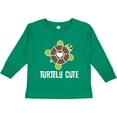 thumbnail image 3 of Inktastic Turtley Cute Girl Turtle Girls Long Sleeve Toddler T-Shirt, 3 of 5