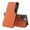 Orange, variant on SaniMore for iPhone 15 Plus 6.7" Magnetic Flip Case, PC & Leather Case with Kickstand Anti-Fingerprint Shockproof Protective Case for iPhone 15 Plus Women Men, Purple