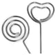 thumbnail image 3 of 60 Pieces Metal Wire Ready Note Card Holder Desk Number Holder Photo Holder, 3 of 5