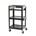 thumbnail image 1 of Pearington AV Presentation Cart Stand for Video Projector, TV, Laptop Computers, Printers, Metal Construction Rolling Storage Cart with Adjustable She, 1 of 2