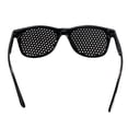thumbnail image 3 of Gafas de sol ovaladas para mujer, gafas de sol Retro Vintage con protección UV400, gafas estenopeicas negras, gafas de protección para los ojos, 3 of 5