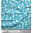 thumbnail image 1 of Soimoi Cotton Duck Fabric Leaves & Floral Artistic Print Fabric by the Yard 42 Inch Wide, 1 of 1