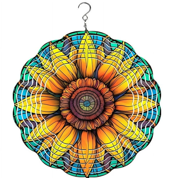 Sunflower Wind Spinner