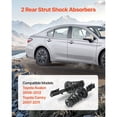 thumbnail image 2 of Toyota Camry&Avalon Rear Suspension Strut Assembly with Coil Spring&Stabilizer Bar, 2007-2012 Compatible, 2-Piece Set, OE 172401 Replacement, 2 of 12