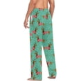 thumbnail image 6 of Top-kevin Dachshund Men's Cotton Pajama Pants Soft Comfy Sleep & Lounge Pants Pjs Bottoms with Pockets, 6 of 13