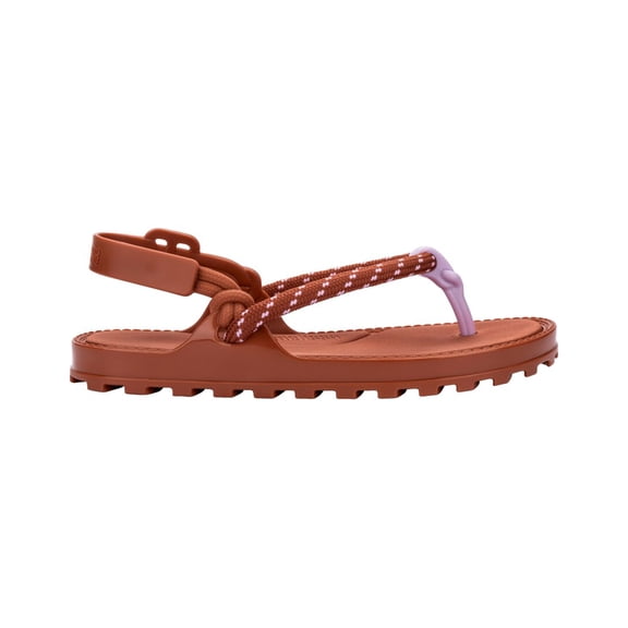 Melissa Shoes Bond Sandal, 7, Brown