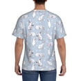thumbnail image 2 of Rocae Rabbit Is Eating Carrots for Men's Moisture-Wicking Crew Tee - T-Shirt for Sports, Outdoor Activities, and Casual Wear3X-Large, 2 of 9