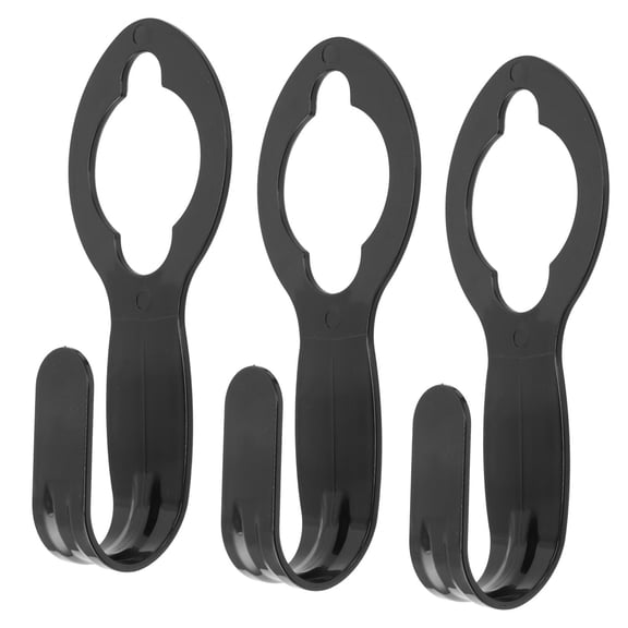 YAHHU 3‑Pack Lightweight Plastic Hose Holder –ABS，Portable Hook for Garden, Pool, and Extension Cords, Easy Install