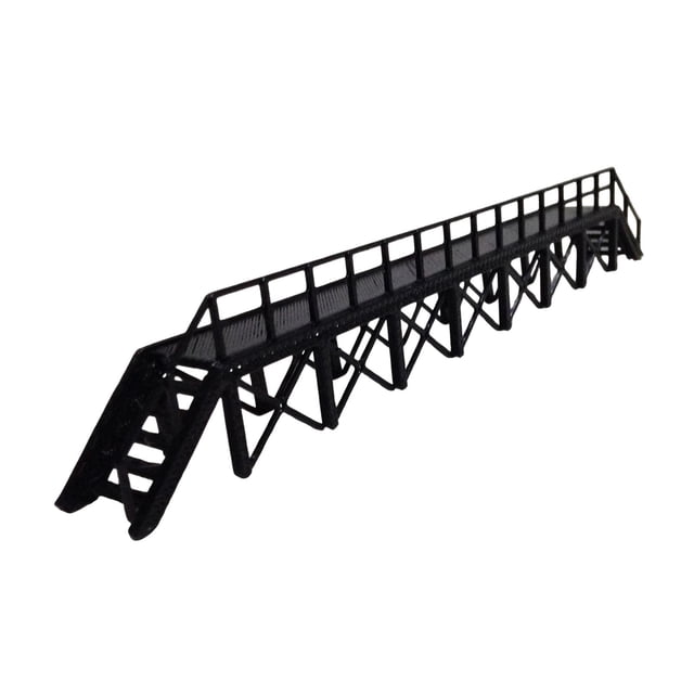 Inspección Extendida de Maquetas de Trenes, Escala HO 1/87, Accesorio Fotorrealista Y Compacto para Escenografía Ferroviaria.