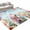 Cyan, Pink, White, variant on 2'x6' Rug Runners for Hallways Kitchen, Coastal Fish Non Slip Entryway Beside Floor Carpet Runner, Blue Ocean Coral Tropical Marine Life Seagrass Washable Laundry Room Bedroom Throw Rugs Mat