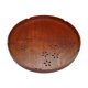 thumbnail image 5 of Bandeja redonda de madera, bandeja de té, bandeja de cocina, bandeja de madera para servir, plato para servir para baño, decoración otomana para el 27cm, 5 of 8