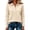 04# Khaki, variant on Qwertyu Women's Polo Shirts Long Sleeve Golf Shirt 3-Button Collared Cotton Lightweight Tennis Shirts Khaki 2XL