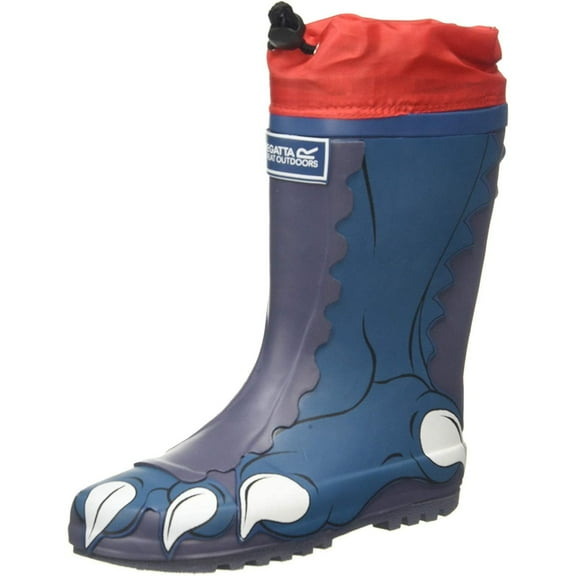 Dare 2B Boys/Girls Mudplay Dinosaur Wellingtons